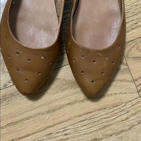 MADEWELL 1937 HOLE PUNCH LEATHER FLATS SIZ…‎ - Picture 4 of 5